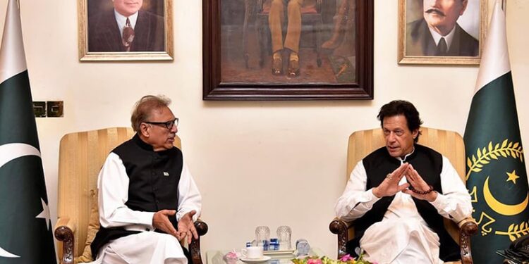 صدر عارف علوی عمران ملاقات کا ہینڈ آؤٹ جاری ہوگا