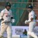 کراچی ٹیسٹ : بابراعظم اور سرفراز نے تباہی سے بچالیا