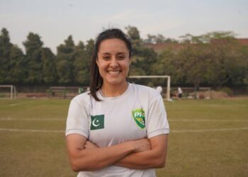 پاکستانی فٹ بالر ماریہ خان  کے  ناقابل یقین گول کاچرچا