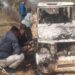 بھارت : 2 مسلمانوں کو گاڑی سمیت زندہ جلادیا گیا