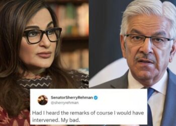 خواجہ آصف کی تقریر پر شیری رحمان کی وضاحت