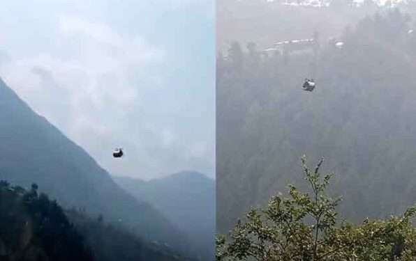 بٹگرام : ٹوٹی چیئرلفٹ کو بچانے کی جدوجہد