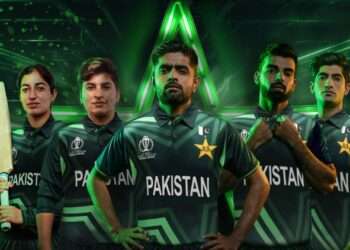 ورلڈکپ کیلئے پاکستان ٹیم کی نئی جرسی
