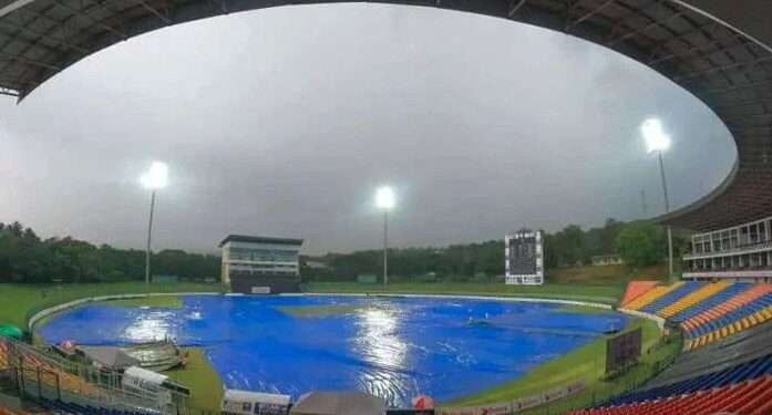 کینڈی میں بارش، پاک بھارت میچ متاثر ہوسکتا ہے