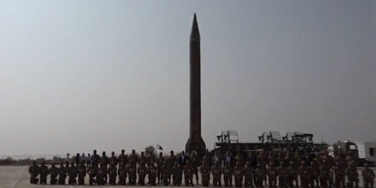 پاکستان کی  غوری ویپن سسٹم کی کامیاب لانچنگ