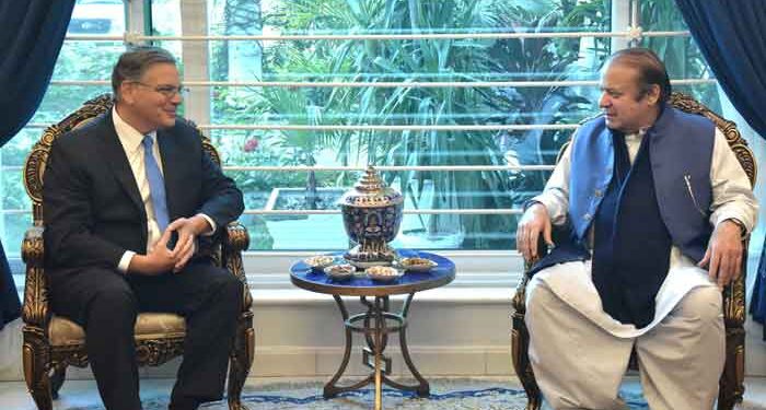 امریکی سفیر اور نواز شریف کی ملاقات