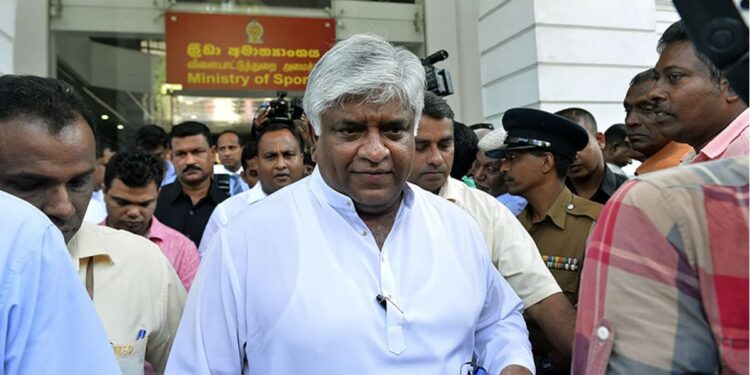 رانا ٹنگا کا  جے شاہ پر سری لنکن بورڈ میں مداخلت کا الزام