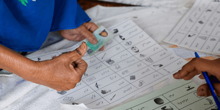 الیکشن میں  ووٹر ٹرن آؤٹ 47.6 فیصد رہا، فافن رپورٹ