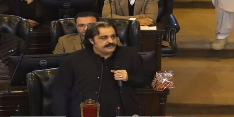 علی امین گنڈا پور ، خیبرپختونخوا کے نئے وزیراعلیٰ منتخب