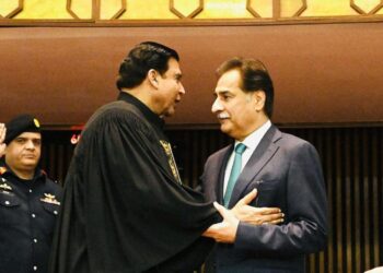 سردار ایاز صادق تیسری بار اسپیکر قومی اسمبلی منتخب