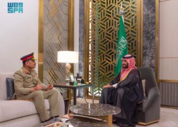 آرمی چیف کی سعودی ولی عہد محمد بن سلمان سے ملاقات