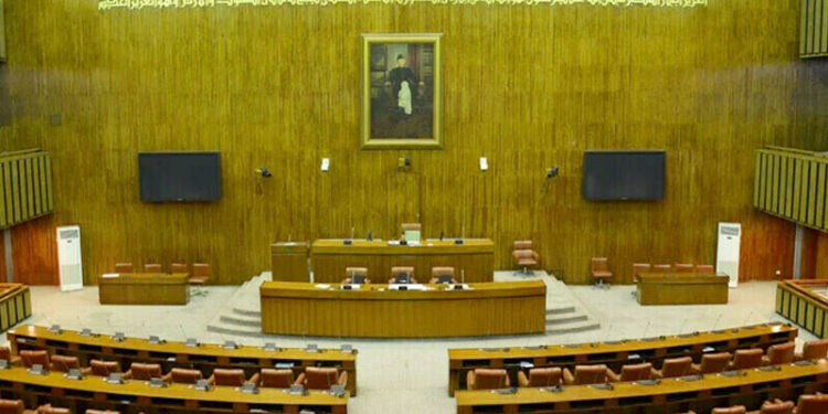 سینیٹ پہلی بار غیر فعال