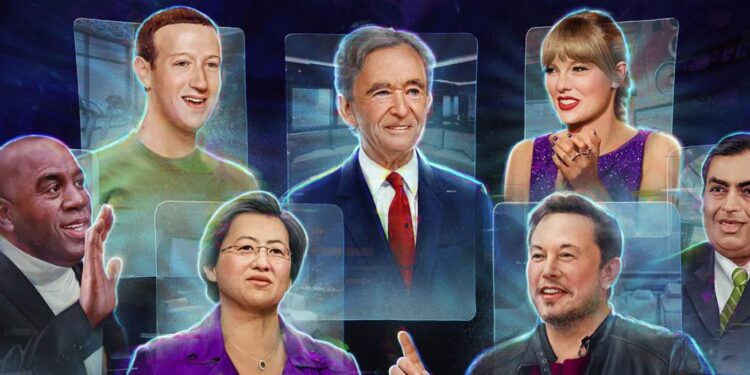 2024 کی دولت مند شخصیات کی فہرست