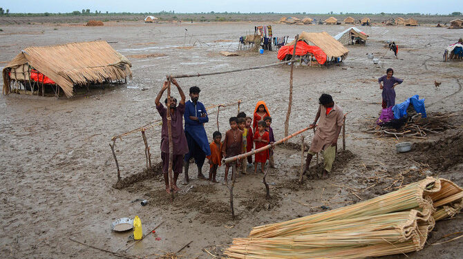 بڑے طوفان اور سیلاب کے لیےالرٹ