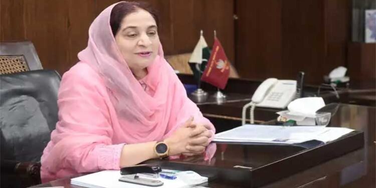 جی سی یو کی پہلی خاتون وائس چانسلر