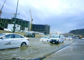 مدینہ منورہ اور گردونواح میں موسلادھار بارش