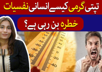 شدید گرمی کے انسانی نفسیات پر اثرات