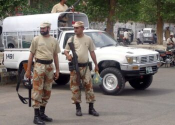 کراچی: رینجرز کی تعیناتی میں مزید 180 دن کا اضافہ