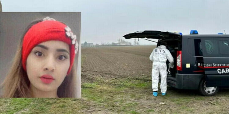 اٹلی : غیرت کے نام پر قتل لڑکی کی ماں آزاد کشمیر سے گرفتار