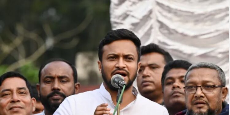 شکیب الحسن کی مقدمے میں نامزدگی، بنگلادیش واپس بلانے کا مطالبہ