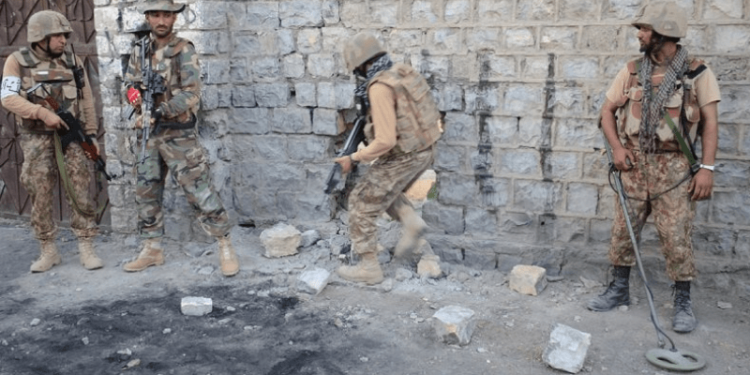 ایف سی ہیڈکوارٹرز مہمند پر حملے کی کوشش ناکام،ک