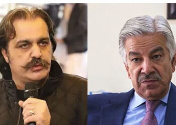 الفاظ پہ قائم رہنا، خواجہ آصف کا علی امین گنڈاپور کو چیلنج