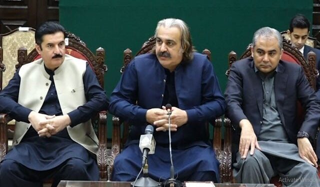 وزیراعلیٰ خیبرپختونخواعلی امین گنڈاپور کی میزبانی میں گرینڈ جرگہ جاری