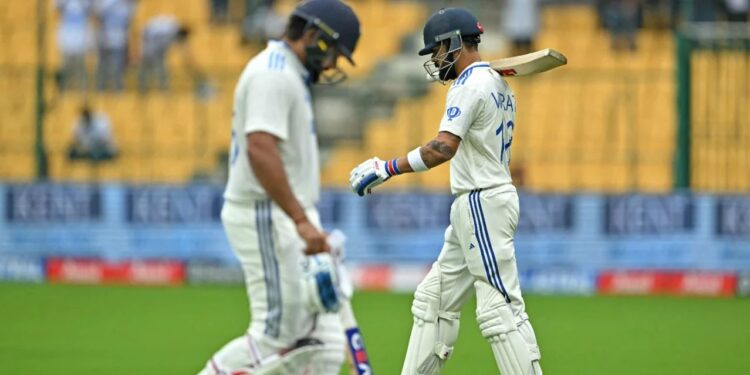 بھارتی ٹیم  ٹیسٹ کی پہلی اننگ میں 46 رنز پر ڈھیر