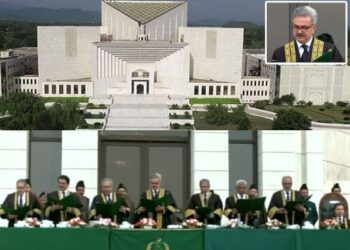سپریم کورٹ میں تعینات 7 نئے ججز نے حلف اٹھا لیا