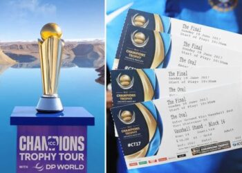 چیمپئنز ٹرافی 2025 :  پاک بھارت میچ کے ٹکٹ چند منٹوں میں فروخت