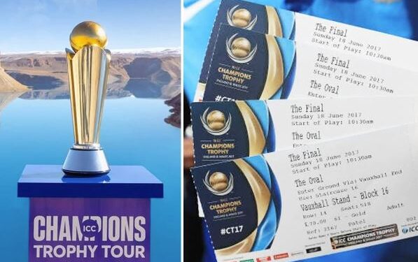 چیمپئنز ٹرافی 2025 :  پاک بھارت میچ کے ٹکٹ چند منٹوں میں فروخت