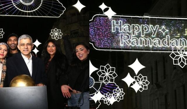 میئر لندن کا رمضان لائٹس کا افتتاح