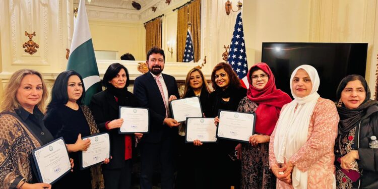 نیویارک میں پاکستانی نژاد امریکی خواتین کے اعزاز میں تقریب