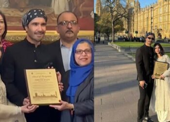 برطانوی پارلیمنٹ کا  فیروز خان کے لیے بھی ایوارڈ