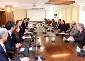 وزیر خزانہ کی آئی ایم ایف وفد کو معاشی صورتحال اور اصلاحاتی ایجنڈے پر بریفنگ