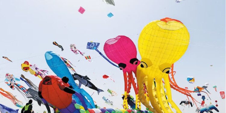 سٹی آف شوگر لینڈ میں انٹرنیشنل آرٹ اینڈ کائٹ فیسٹیول