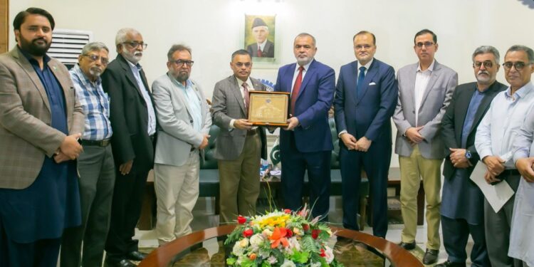 کراچی چیمبر کا محمد سعید شیخ کو خراجِ تحسین