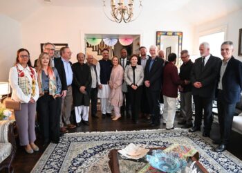 شگاگو میں پاکستانی قونصلیٹ میں عید ملن پارٹی