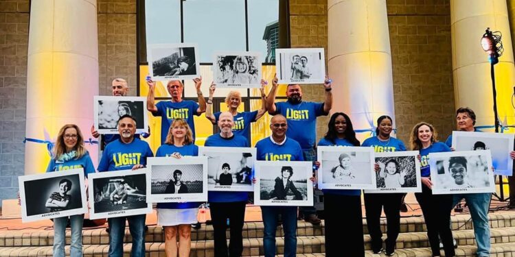 شوگرلینڈ، بچوں کے تحفظ کے لیے "لائٹ آف ہوپ” ایونٹ