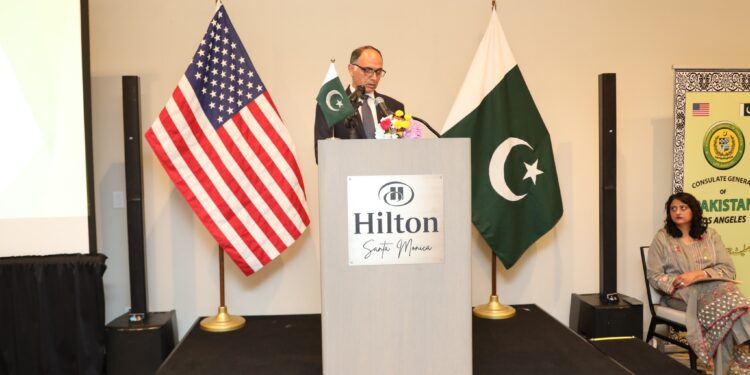 قونصلیٹ جنرل آف پاکستان لاس اینجلس میں یوم پاکستان کی پروقار تقریب