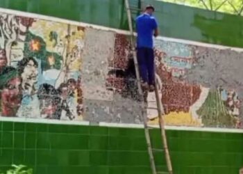 بنگلہ دیش: 1971 جنگ کی یادگار دیوار گرا دی گئی