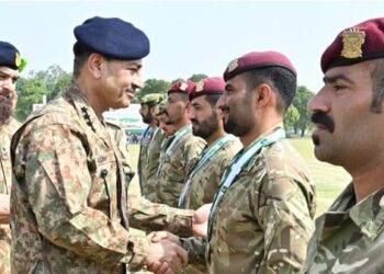 8ویں آرمی ٹیم اسپرٹ مقابلے، آرمی چیف بطور مہمان خصوصی شریک