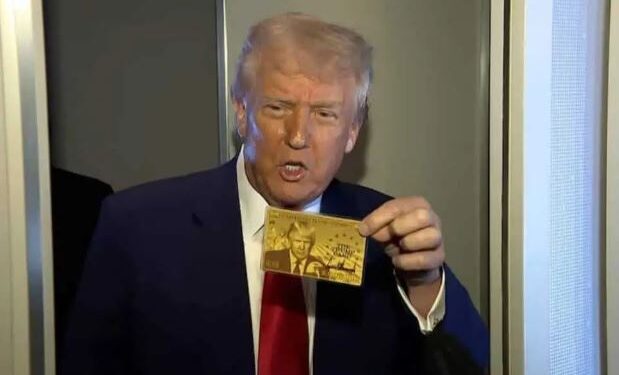 ٹرمپ نے ’گولڈ کارڈ‘ ویزا متعارف کرا دیا