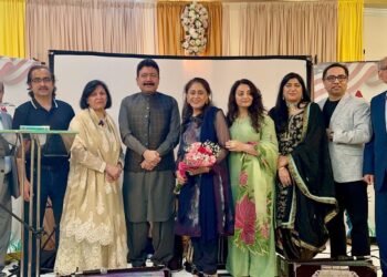 قونصل جنرل عامر احمد اتوزئی کی "صوفی نائٹ” میں شرکت