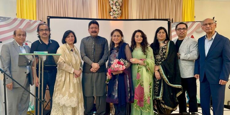 قونصل جنرل عامر احمد اتوزئی کی "صوفی نائٹ” میں شرکت