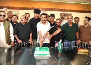 کیلی فورنیا میں بھی پاکستان کی جیت کا جشن