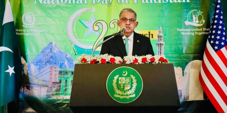 امریکہ میں پاکستان کے سفیر کے ساتھ ایک اہم ملاقات کا اہتمام