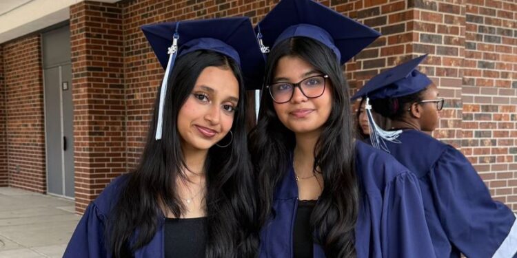 علیحہ اور عریشہ۔۔پاکستانی نژاد طالبات کا شاندار الوداعی پروجیکٹ