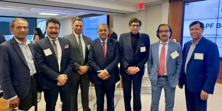 امریکن پاکستان فاؤنڈیشن کی خدمات قابلِ ستائش ہیں، سفیر رضوان سعید شیخ