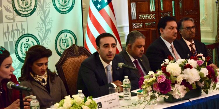 نیویارک : پاکستانی وفد کی اہم ملاقاتیں